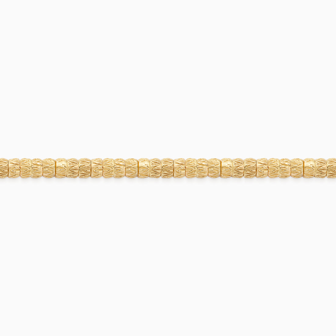 Sapphire Botticelle Medium Necklace – 1 Wheel, Yellow Gold