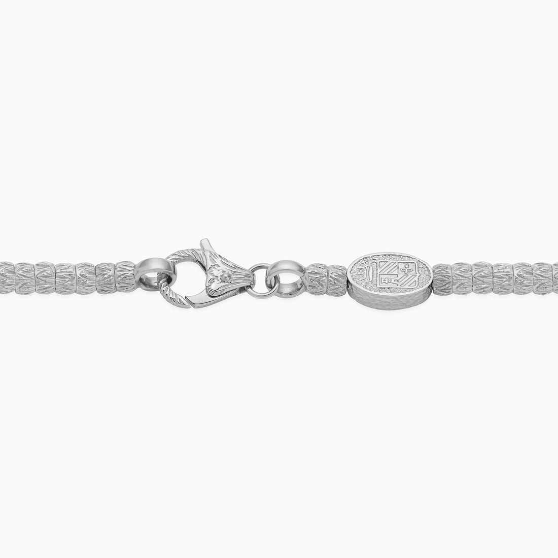 Gold Botticelle Medium Bracelet, White Gold