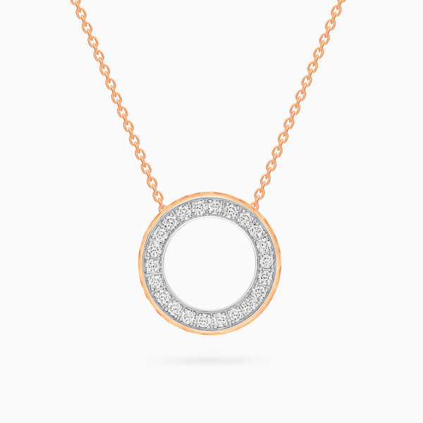Diamond Torrini Classic Necklace, Rose Gold