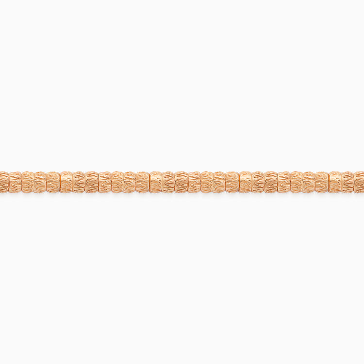 Gold Botticelle Medium Bracelet, Rose Gold