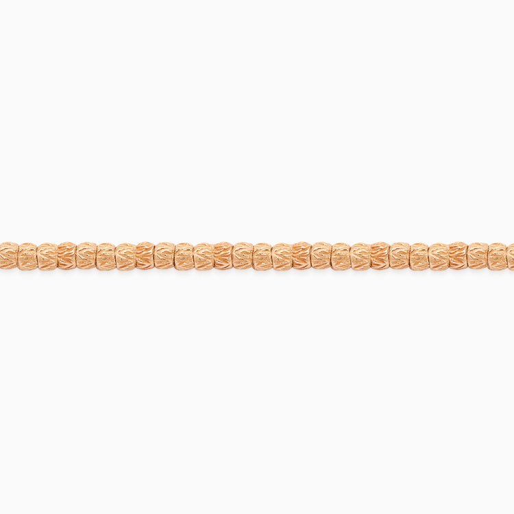 Emerald Botticelle Small Necklace – 1 Wheel, Rose Gold