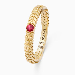Ruby Alloro Classic, yellow gold