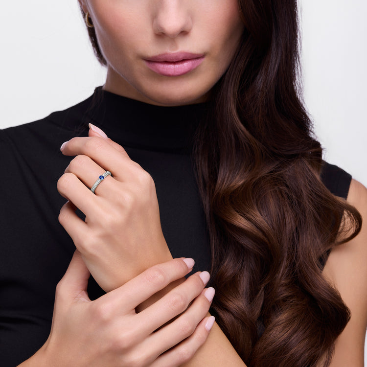 Sapphire Alloro Classic Oversize, platinum