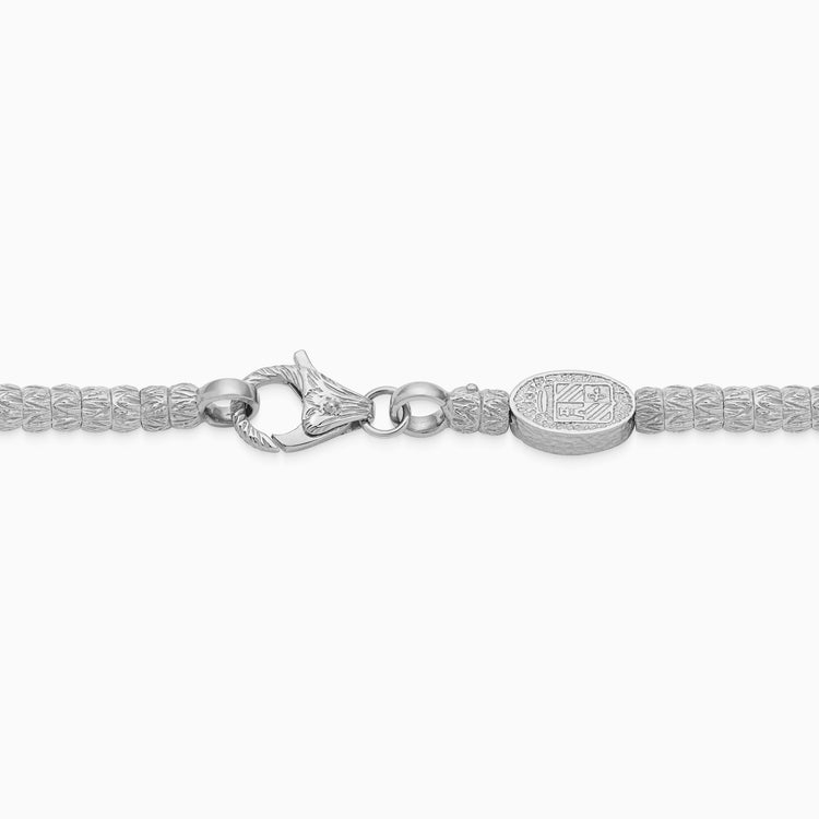 Ruby Botticelle Small Necklace – 1 Wheel, White Gold
